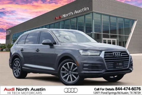Gray 2018 Audi Q7 Premium Plus for sale in Austin, TX