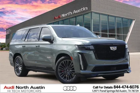 Green 2023 Cadillac Escalade AWD V-Series for sale in Austin, TX