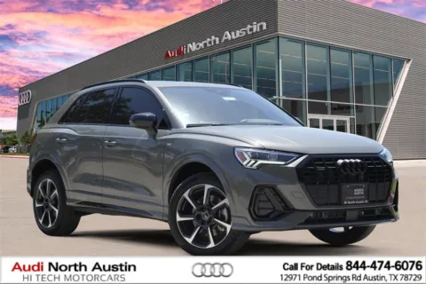 Gray 2025 Audi Q3 S line Premium Plus for sale in Austin, TX