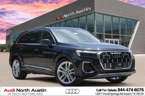 Black 2025 Audi Q7 Premium Plus for sale in Austin, TX