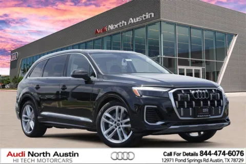 Black 2025 Audi Q7 Premium Plus for sale in Austin, TX