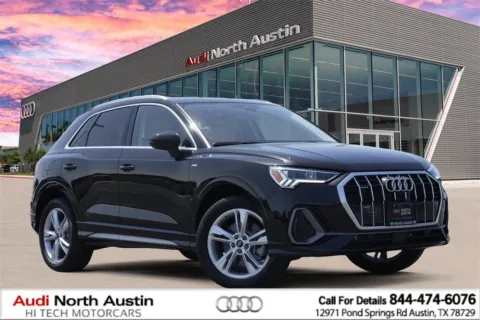 Black 2024 Audi Q3 S line Premium Plus for sale in Austin, TX