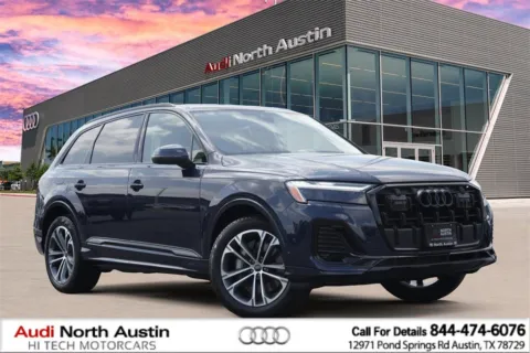 Blue 2025 Audi Q7 Premium Plus for sale in Austin, TX