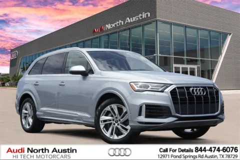 Silver 2023 Audi Q7 Premium Plus for sale in Austin, TX