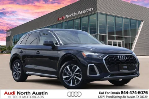 Black 2023 Audi Q5 S line Premium Plus for sale in Austin, TX