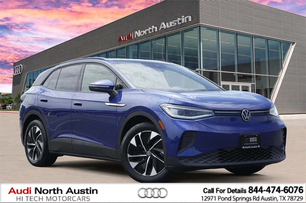 Blue 2022 Volkswagen ID.4 Pro S for sale in Austin, TX