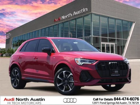 Red 2025 Audi Q3 S line Premium Plus for sale in Austin, TX