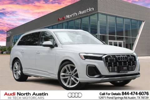 White 2025 Audi Q7 Premium Plus for sale in Austin, TX