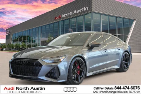 Gray 2025 Audi RS 7 performance for sale in Austin, TX