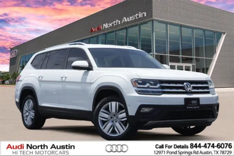 White 2019 Volkswagen Atlas 3.6L V6 SE w/Technology for sale in Austin, TX