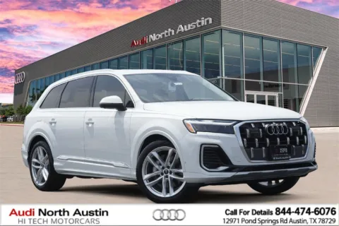 White 2025 Audi Q7 Premium Plus for sale in Austin, TX