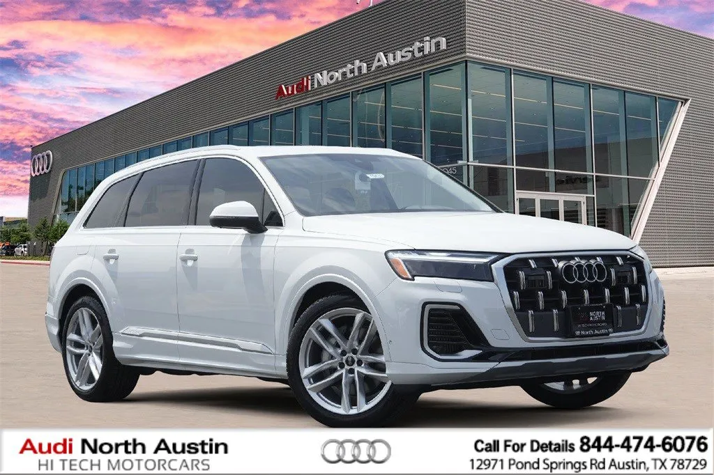 White 2025 Audi Q7 Premium Plus for sale in Austin, TX