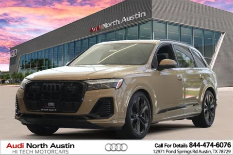 Gold 2025 Audi Q7 Prestige for sale in Austin, TX