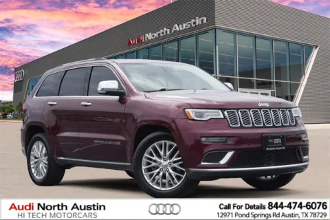 Red 2017 Jeep Grand Cherokee Summit for sale in Austin, TX
