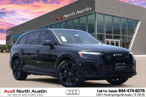 Black 2025 Audi Q7 Prestige for sale in Austin, TX