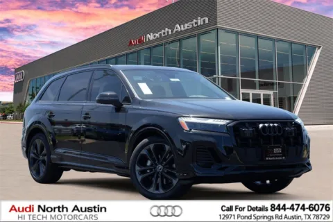 Black 2025 Audi Q7 Prestige for sale in Austin, TX