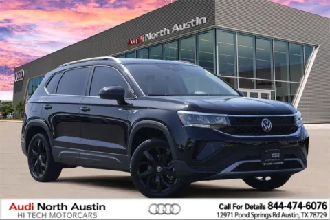 Black 2024 Volkswagen Taos SE for sale in Austin, TX