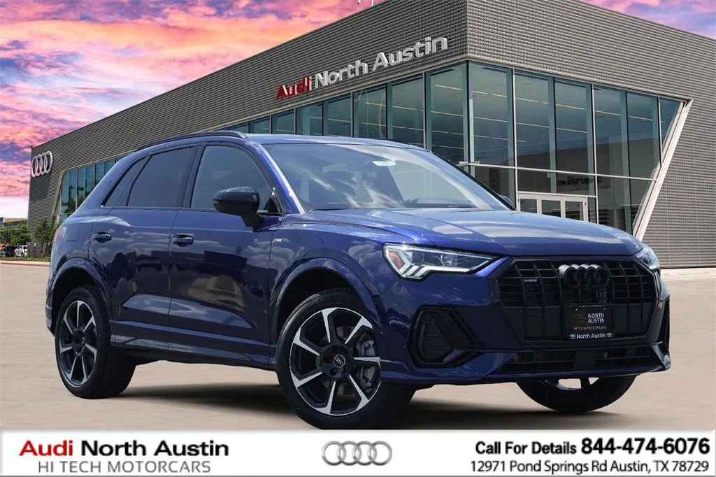 Blue 2025 Audi Q3 S line Premium Plus for sale in Austin, TX