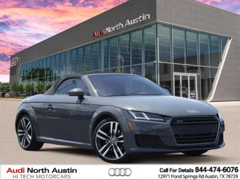 Gray 2016 Audi TT 2.0T for sale in Austin, TX