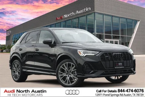 Black 2025 Audi Q3 S line Premium Plus for sale in Austin, TX