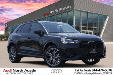 Black 2025 Audi Q3 S line Premium Plus for sale in Austin, TX