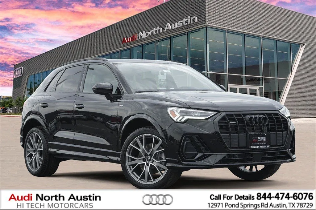 Black 2025 Audi Q3 S line Premium Plus for sale in Austin, TX