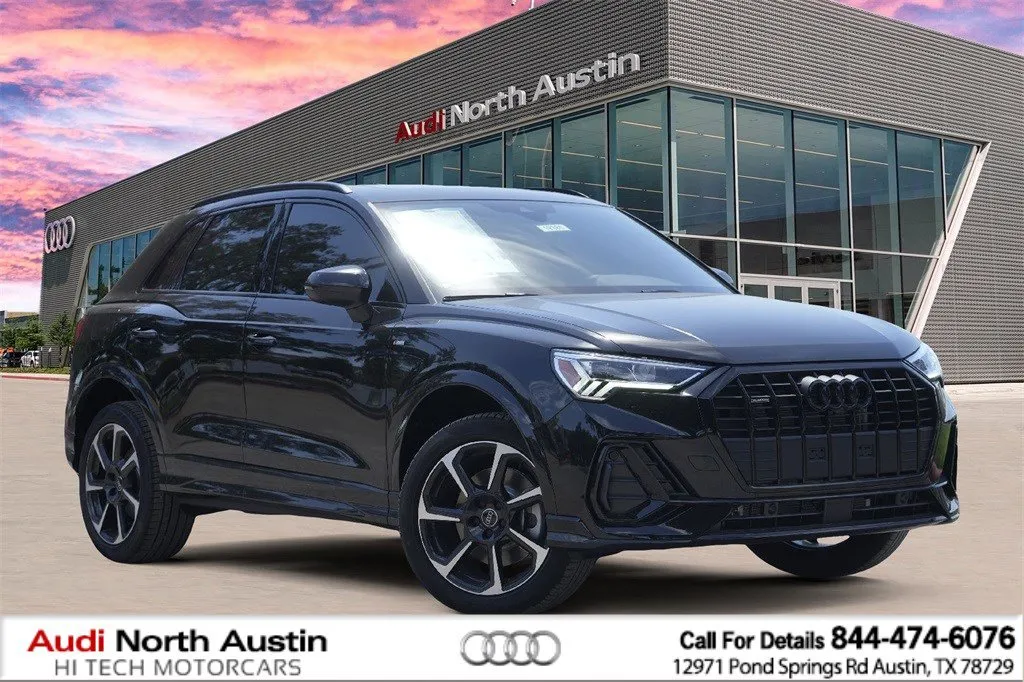 Black 2025 Audi Q3 S line Premium Plus for sale in Austin, TX