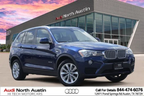 Blue 2016 BMW X3 sDrive28i for sale in Austin, TX