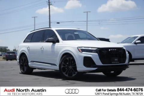 White 2025 Audi Q7 Prestige for sale in Austin, TX