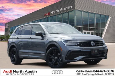Gray 2024 Volkswagen Tiguan SE R-Line Black for sale in Austin, TX
