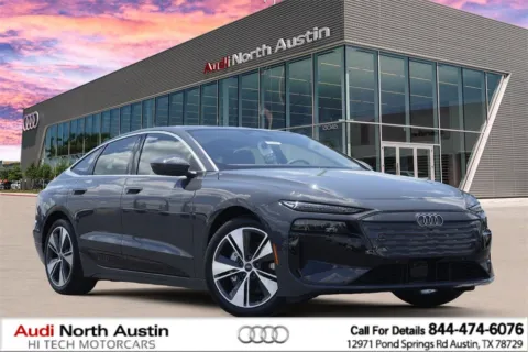 Gray 2025 Audi A6 e-tron Premium Plus for sale in Austin, TX