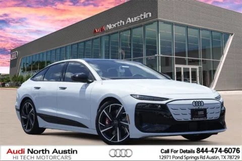 White 2025 Audi S6 e-tron Prestige for sale in Austin, TX