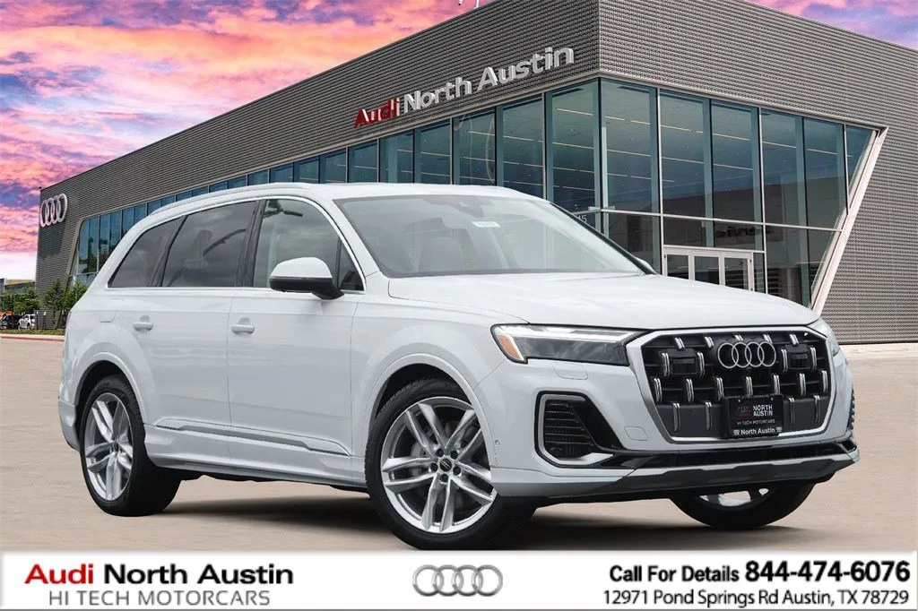 White 2025 Audi Q7 Premium Plus for sale in Austin, TX