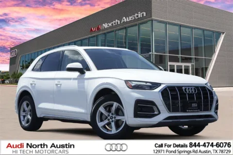 White 2021 Audi Q5 Premium for sale in Austin, TX