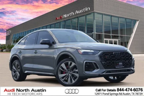 Gray 2025 Audi SQ5 Sportback Premium Plus for sale in Austin, TX