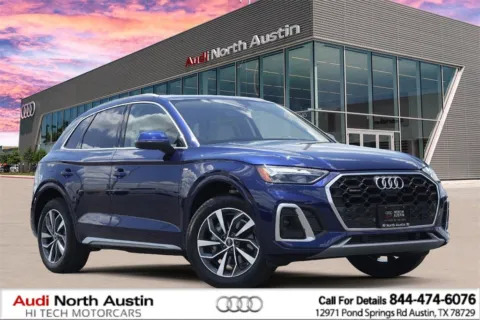Blue 2025 Audi Q5 S line Premium Plus for sale in Austin, TX