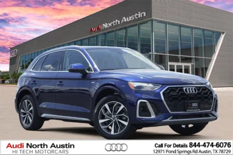 Blue 2025 Audi Q5 S line Premium Plus for sale in Austin, TX