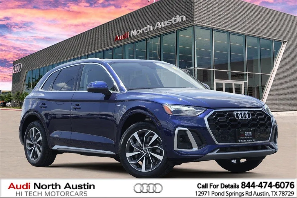 Blue 2025 Audi Q5 S line Premium Plus for sale in Austin, TX