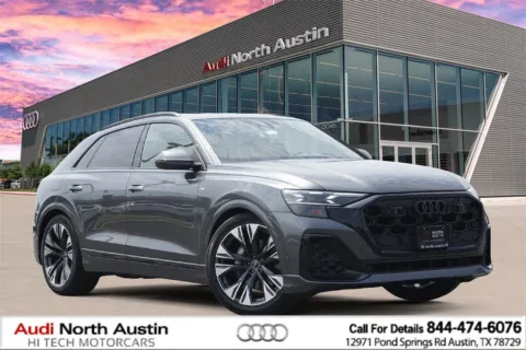 Gray 2025 Audi Q8 Prestige for sale in Austin, TX