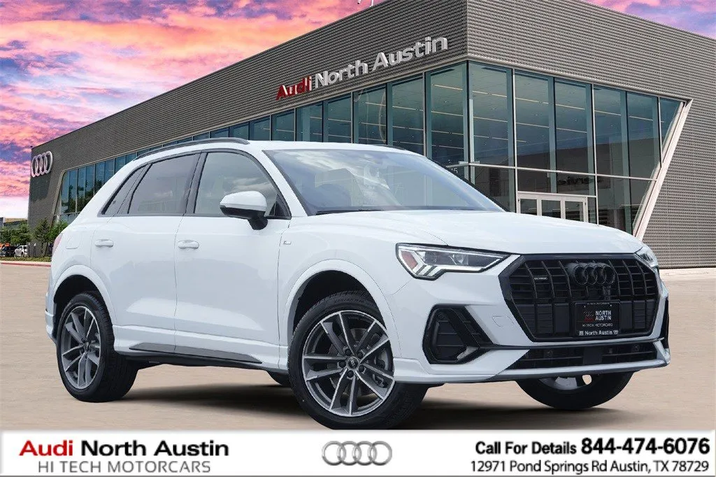 White 2025 Audi Q3 S line Premium for sale in Austin, TX