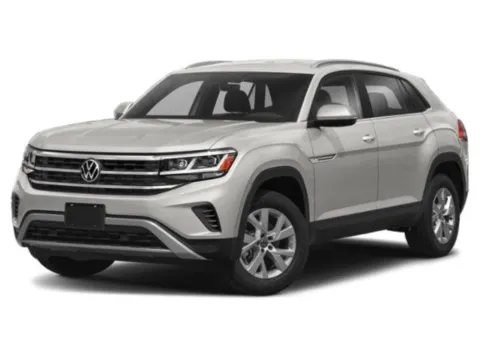 Black 2022 Volkswagen Atlas Cross Sport 3.6L V6 SEL Premium R-Line for sale in Austin, TX