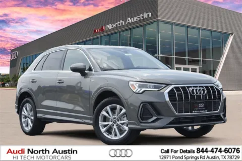 Gray 2025 Audi Q3 S line Premium Plus for sale in Austin, TX