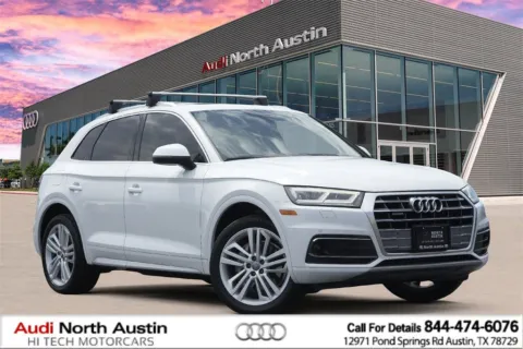 White 2020 Audi Q5 Premium Plus for sale in Austin, TX