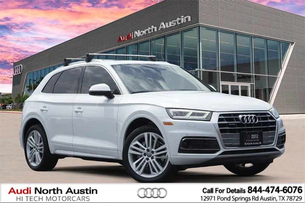 White 2020 Audi Q5 Premium Plus for sale in Austin, TX
