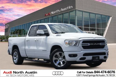 White 2021 Ram 1500 Big Horn for sale in Austin, TX