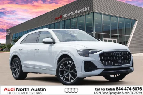 White 2025 Audi Q8 Premium Plus for sale in Austin, TX