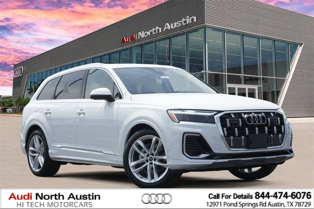White 2025 Audi Q7 Premium Plus for sale in Austin, TX