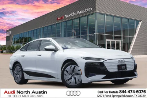 White 2025 Audi A6 e-tron Premium for sale in Austin, TX