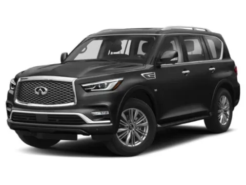 Black 2020 INFINITI QX80 LUXE for sale in Austin, TX