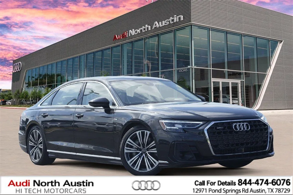 Gray 2022 Audi A8 L 55 for sale in Austin, TX